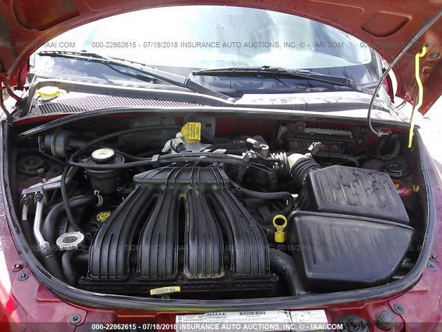 3C4FY48B23T644719 - 2003 CHRYSLER PT CRUISER CLASSIC 红色 照片 10