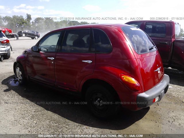 3C4FY48B23T644719 - 2003 CHRYSLER PT CRUISER CLASSIC RED photo 3