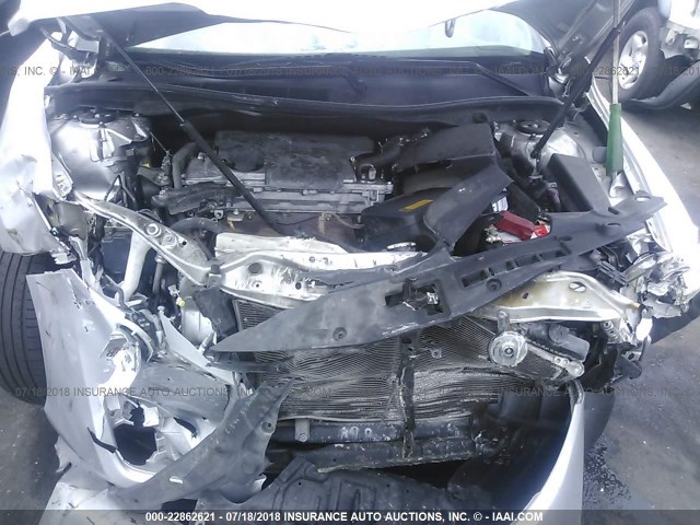 4T4BF1FK8DR312587 - 2013 TOYOTA CAMRY L/SE/LE/XLE SILVER photo 10