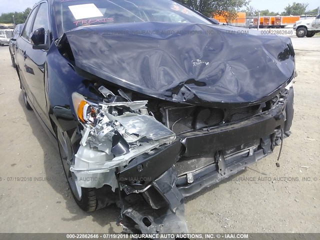 4T1BF1FK1CU195072 - 2012 TOYOTA CAMRY SE/LE/XLE BLACK photo 6