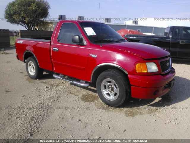 2FTRF17224CA49444 - 2004 FORD F-150 HERITAGE CLASSIC RED photo 1