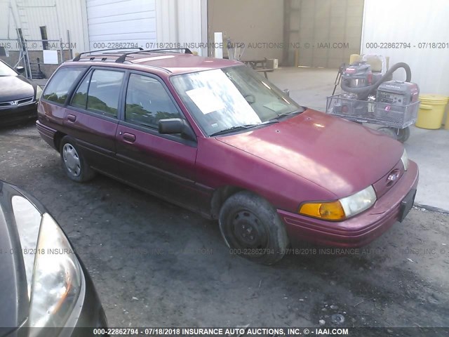 1FASP15J4SW313067 - 1995 FORD ESCORT LX/SPORT RED photo 1