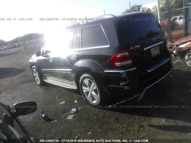 4JGBF2FE3BA646955 - 2011 MERCEDES-BENZ GL 350 BLUETEC BLACK photo 3