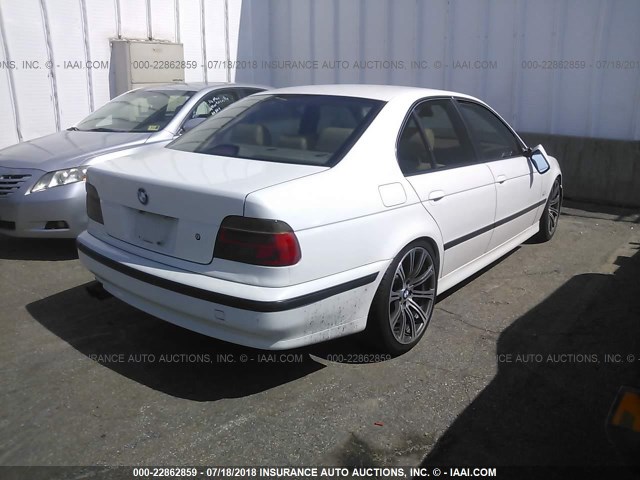 WBADM6342YGU11312 - 2000 BMW 528 I AUTOMATIC WHITE photo 4