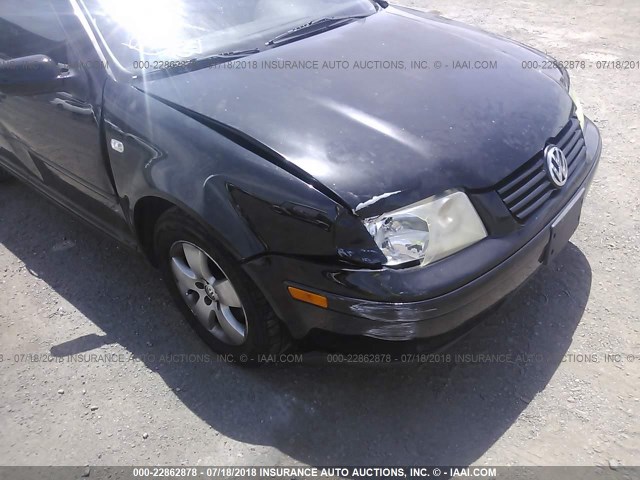 3VWRK69M53M130476 - 2003 VOLKSWAGEN JETTA GL BLACK photo 6