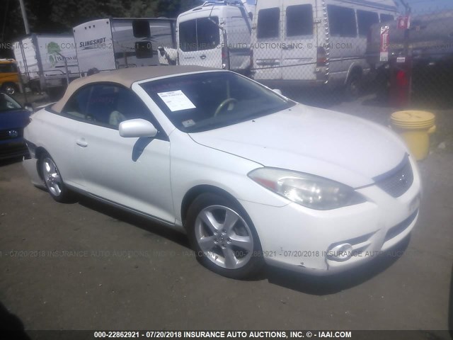 4T1FA38P57U131353 - 2007 TOYOTA CAMRY SOLARA SE/SLE თეთრი ფოტო 1