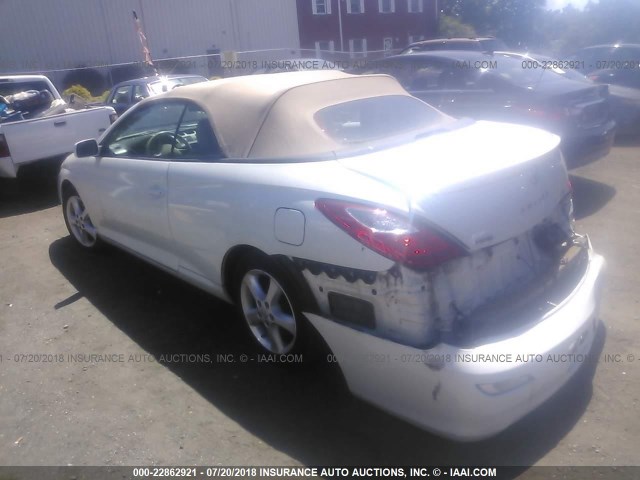 4T1FA38P57U131353 - 2007 TOYOTA CAMRY SOLARA SE/SLE თეთრი ფოტო 3