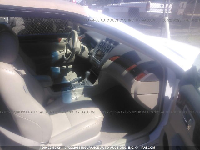 4T1FA38P57U131353 - 2007 TOYOTA CAMRY SOLARA SE/SLE თეთრი ფოტო 5