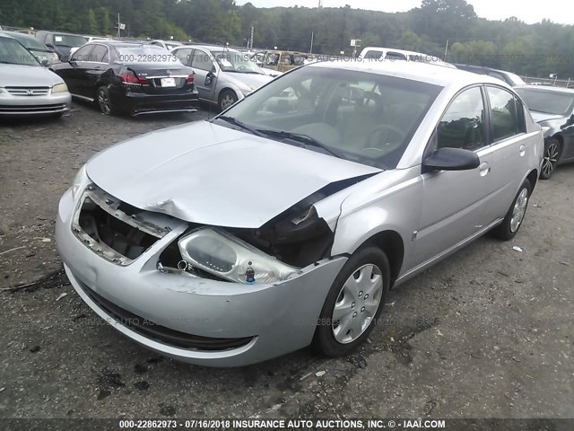 1G8AJ55F07Z172766 - 2007 SATURN ION LEVEL 2 银色 照片 2