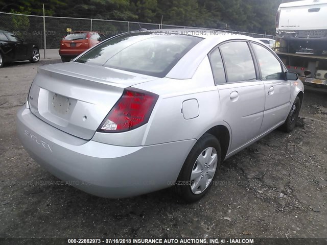 1G8AJ55F07Z172766 - 2007 SATURN ION LEVEL 2 银色 照片 4
