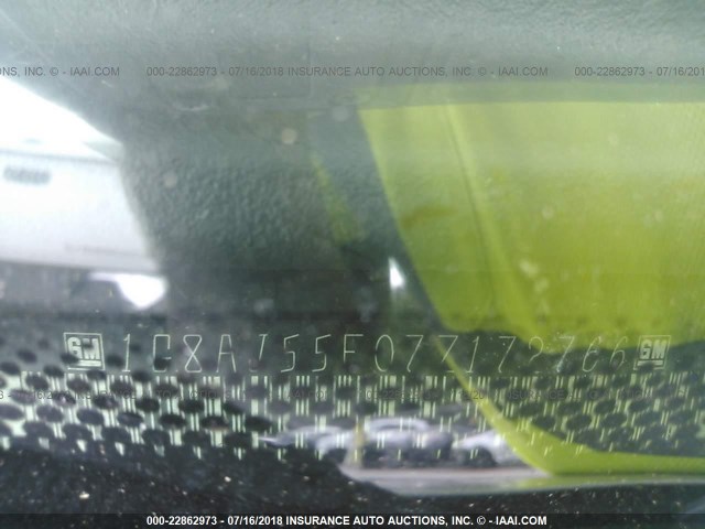 1G8AJ55F07Z172766 - 2007 SATURN ION LEVEL 2 银色 照片 9