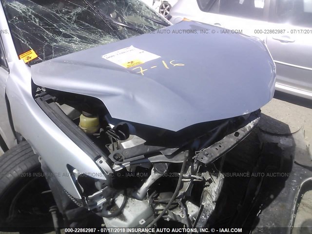 4T1BK46KX7U528467 - 2007 TOYOTA CAMRY NEW GENERAT LE/XLE/SE SILVER photo 10