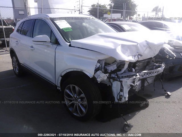5LMCJ2C9XHUL27583 - 2017 LINCOLN MKC SELECT თეთრი ფოტო 1