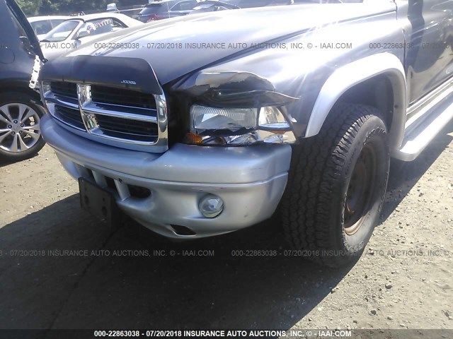 1D4HS58N13F582267 - 2003 DODGE DURANGO SLT PLUS GRAY photo 6