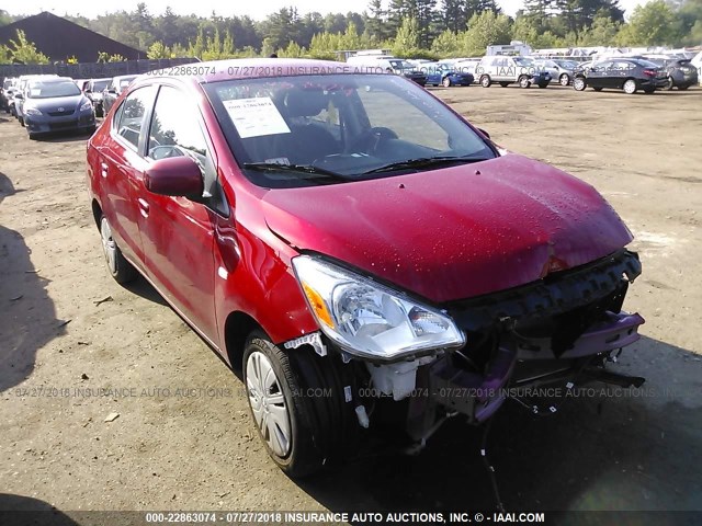 ML32F3FJ0JHF00287 - 2018 MITSUBISHI MIRAGE G4 ES Qırmızı foto 1