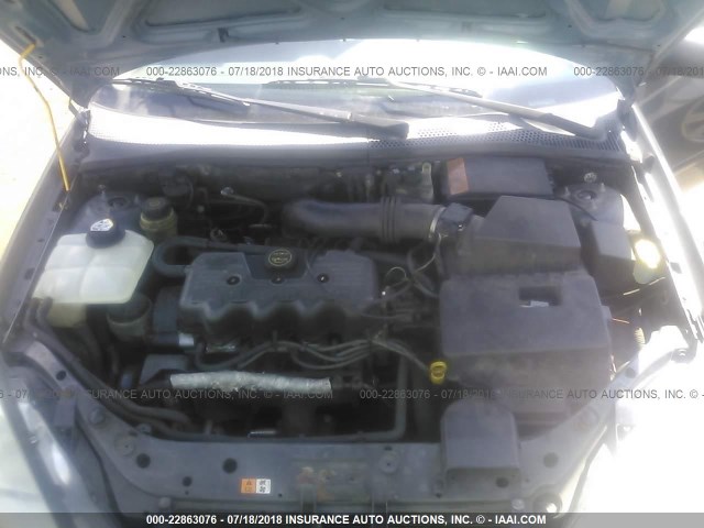 1FAFP34P72W317634 - 2002 FORD FOCUS SE/SE COMFORT GRAY photo 10