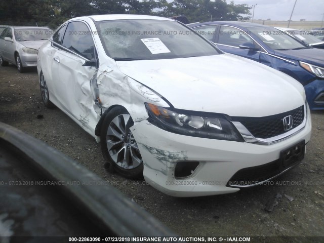 1HGCT1B3XEA006750 - 2014 HONDA Accord LX-S WHITE photo 1