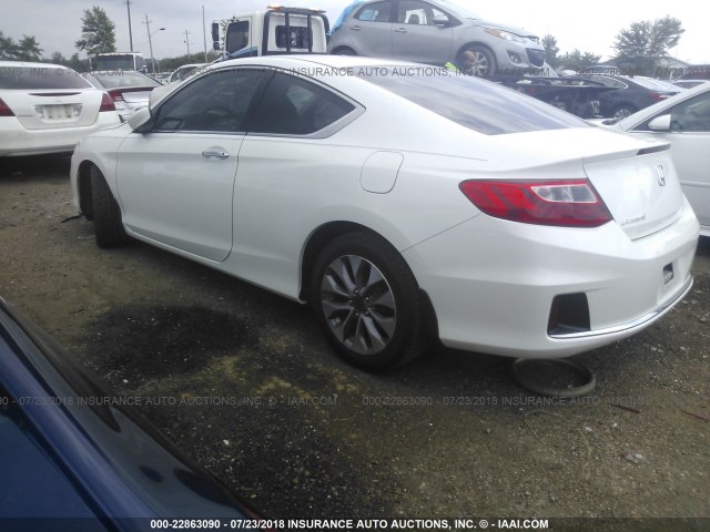 1HGCT1B3XEA006750 - 2014 HONDA Accord LX-S WHITE photo 3