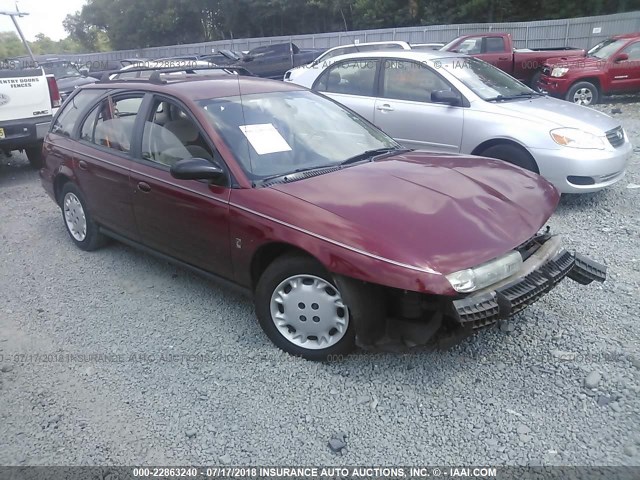 1G8ZK8278VZ278782 - 1997 SATURN SW2 RED photo 1