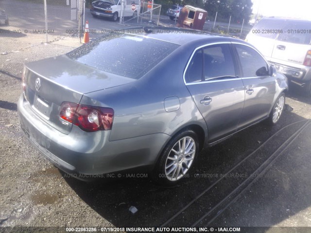 3VWRA71K49M008512 - 2009 VOLKSWAGEN JETTA WOLFSBURG 灰色 照片 4