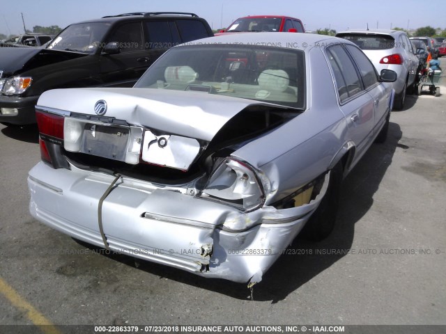 2MEFM74W8YX623786 - 2000 MERCURY GRAND MARQUIS GS SILVER photo 6