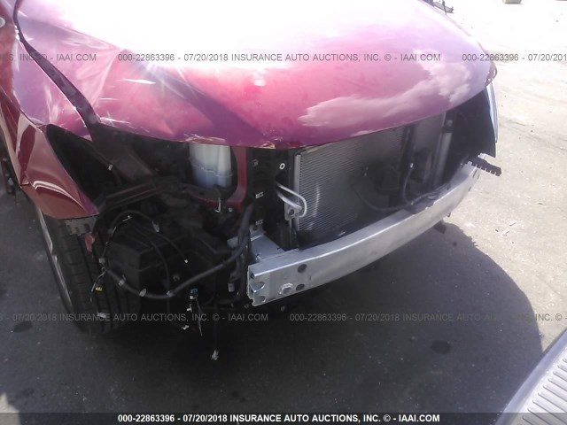 5N1AR2MM2FC710751 - 2015 NISSAN PATHFINDER S/SV/SL/PLATINUM 红色 照片 6