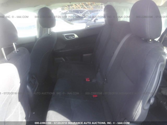 5N1AR2MM2FC710751 - 2015 NISSAN PATHFINDER S/SV/SL/PLATINUM 红色 照片 8