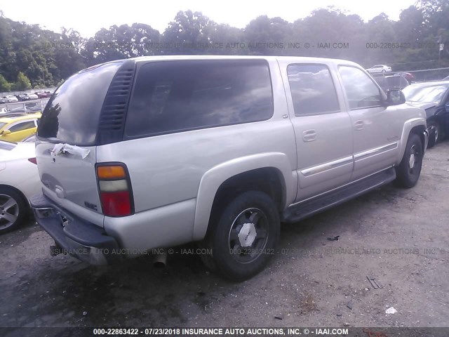 3GKEC16Z74G228978 - 2004 GMC YUKON XL C1500 SILVER photo 4