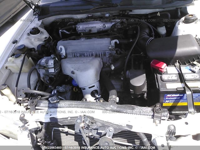 4T1BG22K31U792911 - 2001 TOYOTA CAMRY CE/LE/XLE 白色 照片 10
