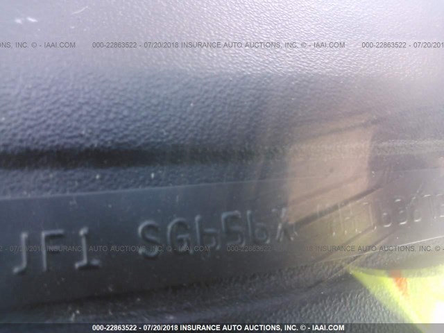 JF1SG656X4H763872 - 2004 SUBARU FORESTER 2.5XS ვერცხლისფერი ფოტო 9