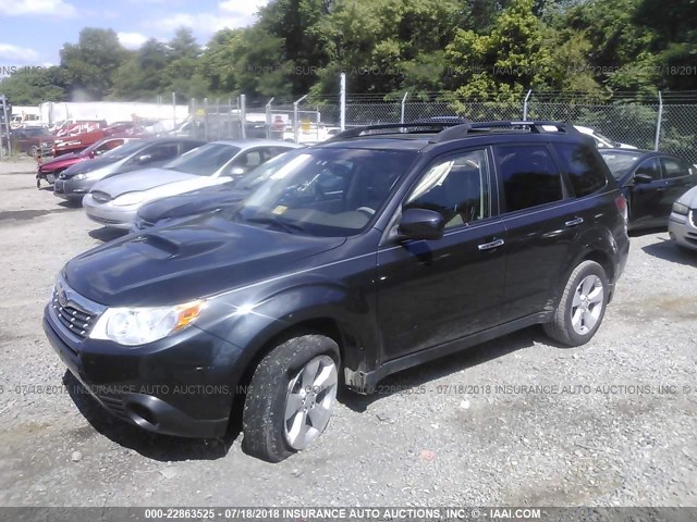 JF2SH6FC1AH906314 - 2010 SUBARU FORESTER 2.5XT LIMITED GRAY photo 2