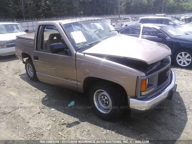 1GTDC14Z3RZ530818 - 1994 GMC SIERRA C1500 Pewter photo 1