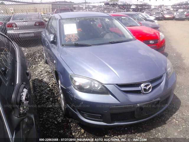 JM1BK34MX81868689 - 2008 MAZDA SPEED 3 蓝色 照片 1