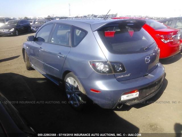 JM1BK34MX81868689 - 2008 MAZDA SPEED 3 蓝色 照片 3