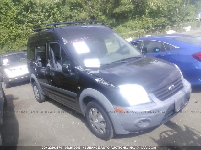 NM0LS6AN2DT142324 - 2013 FORD TRANSIT CONNECT XL BLACK photo 1