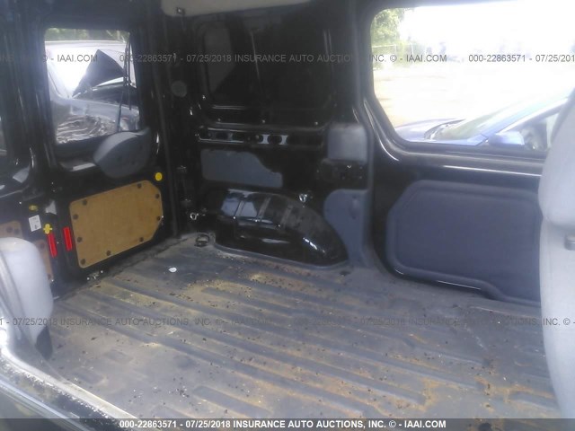 NM0LS6AN2DT142324 - 2013 FORD TRANSIT CONNECT XL BLACK photo 8