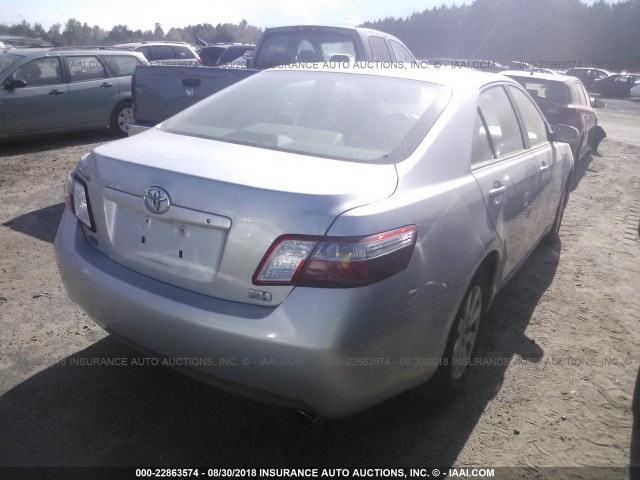 4T1BB46K17U029198 - 2007 TOYOTA CAMRY NEW GENERAT HYBRID SILVER photo 4