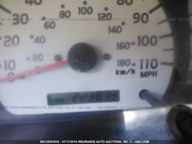 5TEGN92N52Z129500 - 2002 TOYOTA TACOMA DOUBLE CAB PRERUNNER RED photo 7