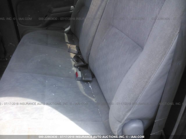 5TEGN92N52Z129500 - 2002 TOYOTA TACOMA DOUBLE CAB PRERUNNER RED photo 8