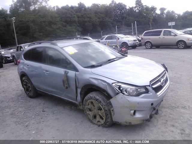 JF2GPAKC5E8297297 - 2014 SUBARU XV CROSSTREK 2.0 LIMITED SILVER photo 6