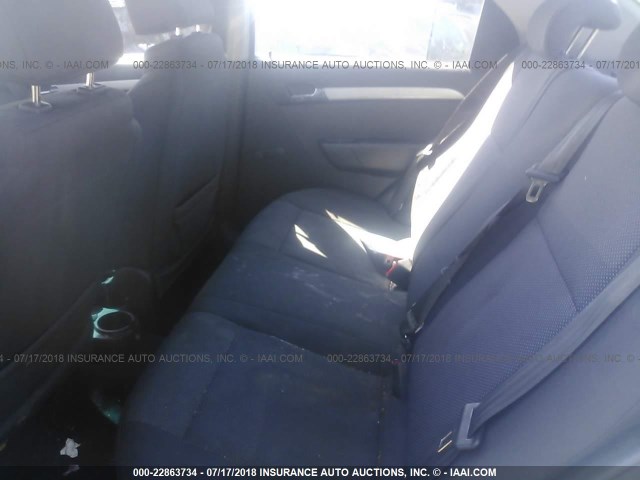 KL1TD5DE3AB122689 - 2010 CHEVROLET AVEO LS/LT 银色 照片 8