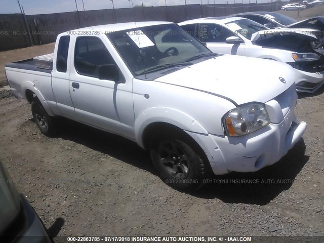 1N6DD26S12C364078 - 2002 NISSAN FRONTIER KING CAB XE WHITE photo 1