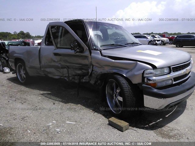 2GCEC19V021101077 - 2002 CHEVROLET SILVERADO C1500 Champagne photo 1