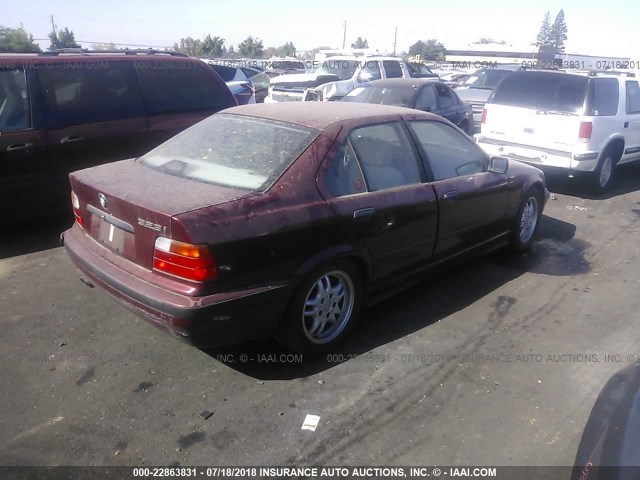 WBACD4325TAV44091 - 1996 BMW 328 I AUTOMATIC ORANGE photo 4