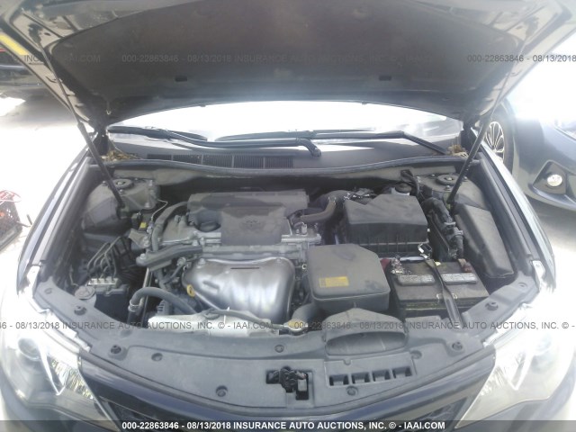 4T1BF1FK5EU371818 - 2014 TOYOTA CAMRY L/SE/LE/XLE შავი ფოტო 10
