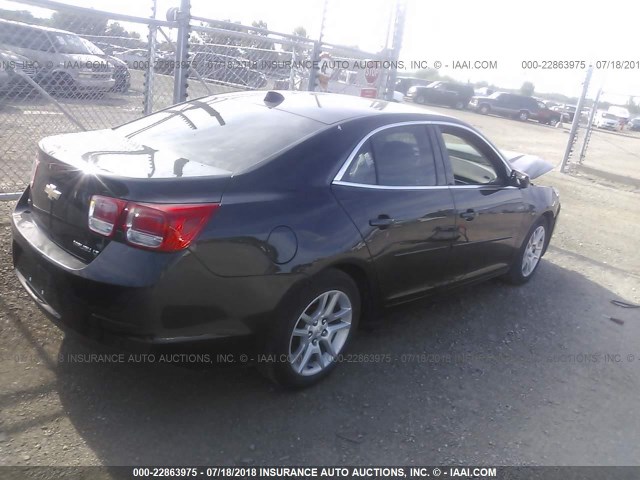 1G11C5SL6EF227593 - 2014 CHEVROLET MALIBU 1LT BLACK photo 4