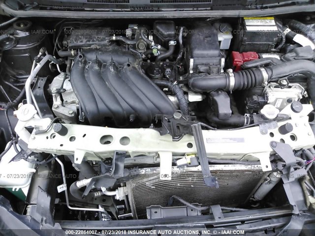 3N1CE2CPXFL390638 - 2015 NISSAN VERSA NOTE S/S PLUS/SV/SL/SR BLACK photo 10