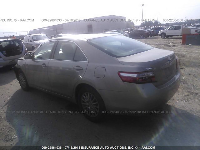 4T4BE46K79R078597 - 2009 TOYOTA CAMRY SE/LE/XLE 金色 照片 3