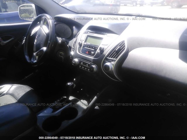 KM8JU3AC2AU111559 - 2010 HYUNDAI TUCSON GLS/LIMITED 银色 照片 5