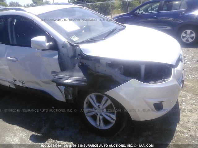 KM8JU3AC2AU111559 - 2010 HYUNDAI TUCSON GLS/LIMITED 银色 照片 6